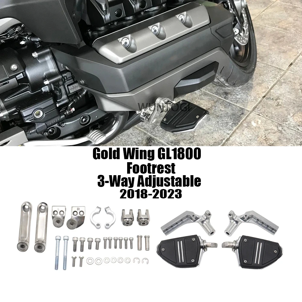Foot Pegs For GoldWing GL1800 F6B 2018-2023 For Tour DCT