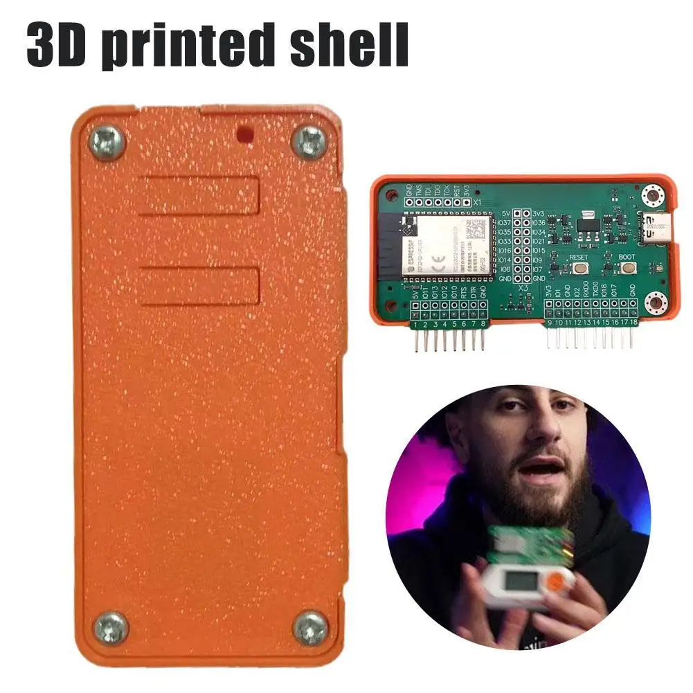 

Оранжевая версия для модуля Wi-Fi Flipper Zero, чехол для модуля Wi-Fi Flipper Zero, корпус для 3d-печати, отличное сцепление и защита от падения