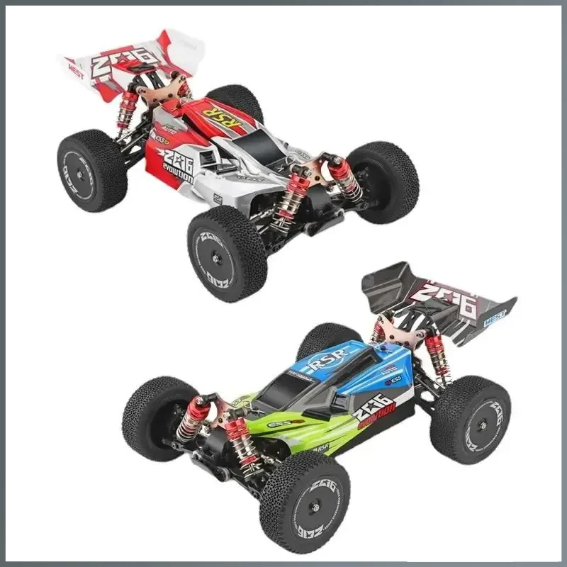 WLtoys 144010 144016 75KM/H 2.4G RC Car Brushless 4WD Electric High Speed Off-Road Remote Control Drift Toys for Children Racing 6