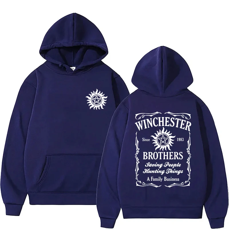 New Fashion TV Supernatural Printing Hoodies Unisex Autumn And Winter Sweatshirt Sports Loose Hoodie Casual Top Pullover 2