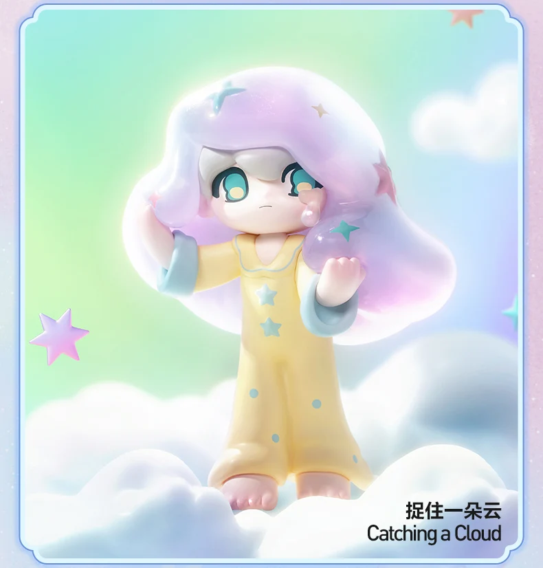 thumbnail image 1 of Pop Mart Azura Blind Box Anime Action Figures Ornament Collection Random Box Lovely Girls Home Desk Customizable Birthday Gift, 1 of 5