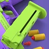 New Selling Carrot Gun 1911 Hand Grab toys Air-Hung Colt Model Decompression  Continuous Throwing Shell Children Toy 5