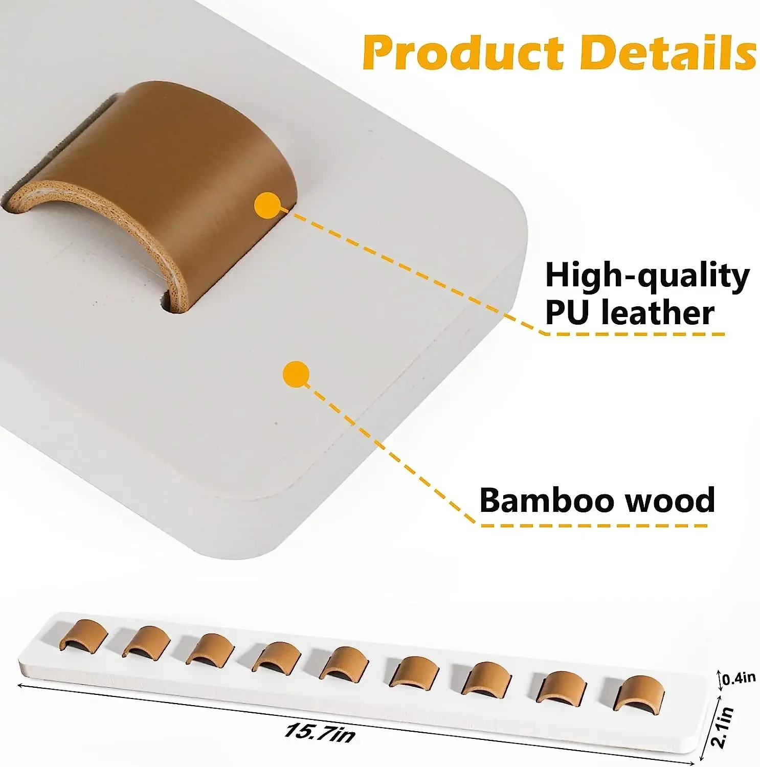 Sunglass Organizer Glasses Holder for Wall, Bamboo Wood Eyeglass Hanging Holder, Sunglasses Organizer Storage 2
