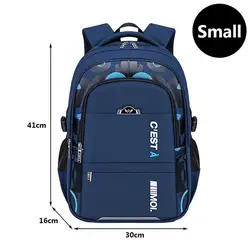 Youth School Backpack for Boys - Stylish and Durable Everyday Bag (Blue S)