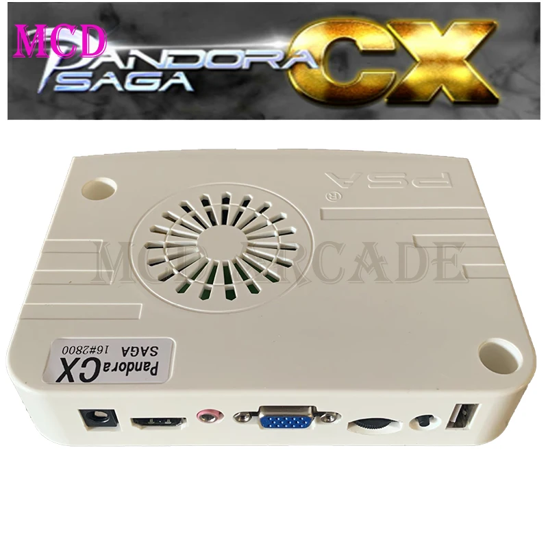 Pandora Saga Plus CX Special Arcade 2800 in 1 Jamma Board CRT CGA VGA HDMI 3D Tekken Compatible with 3P 4P High Score Recording