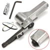 3/8" Air Belt Sander Air Angle Grinding Machine with Sanding Belts for Air Compressor Sanding Pneumatic Tool Set 2