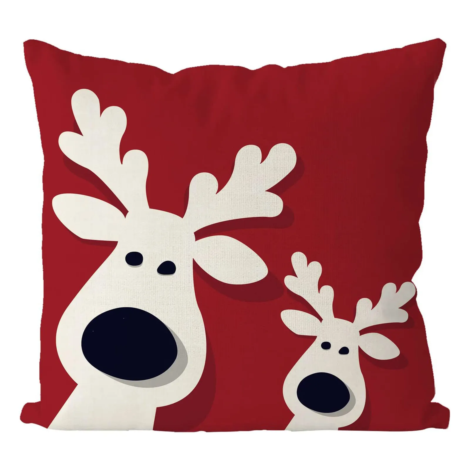 

Christmas Pillow Cases Gingerbread Man Deer Farmhouse Christmas Decorations for Sofa Couch Home Decor