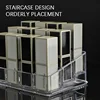 9/24/36/40 Grids Makeup Organizer Transparent Cosmetic Box Desk Make Up Brush Lipstick Holder Home Bathroom Storage Accessories 2