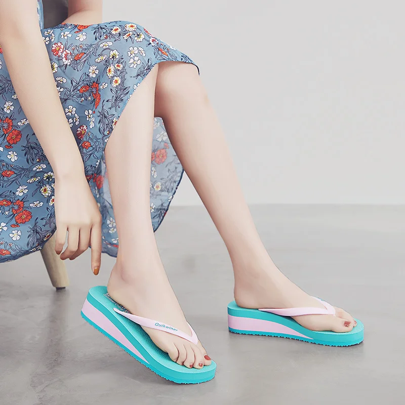 Women Flip Flops Soft Foam Sliders Slip Comfy Non-Slip Summer Slippers Slipper for Indoor  Outdoor_voghion.com