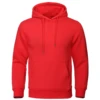 Solid Color Men Hoodies Fleece Warm Mens Sweatshirt Fashion Streetwear Casual Men's Loose Breathable Pullovers Brand Hoody 3