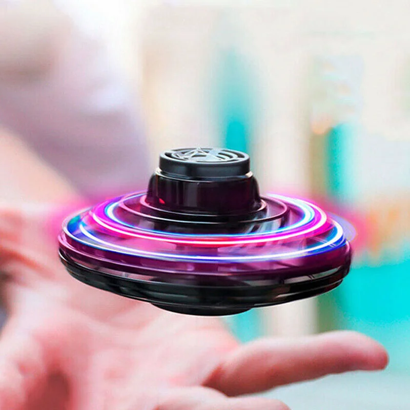Upgraded Magic Flying Ball Spinner Toy, Fingertip Gyro Drone Aircraft