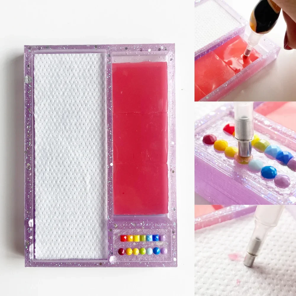 Diamond Painting Tool Wax Remover Clay Glue Cleaner Easy to Wipe off Extra Diamond Glue Mud 5D Painting Accessories
