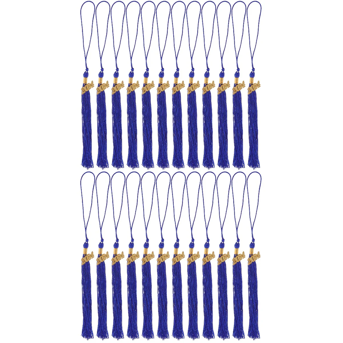 

24 шт., золотые кисточки для шляпы