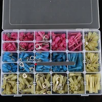 ชุดขั้วต่อสายไฟแบบหดด้วยความร้อน 480 ชิ้น ชุดขั้วต่อไฟฟ้าแบบกันน้ำ ขั้วต่อแบบต่อประกบ ขั้วต่อแบบสเปด ขั้วต่อแบบแหวน ขั้วต่อแบบประกบ 6