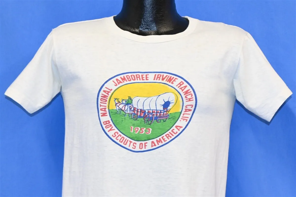 T-Shirt Irvine Anni '50 Boys Scout Of America Bsa National Jamboree 1953