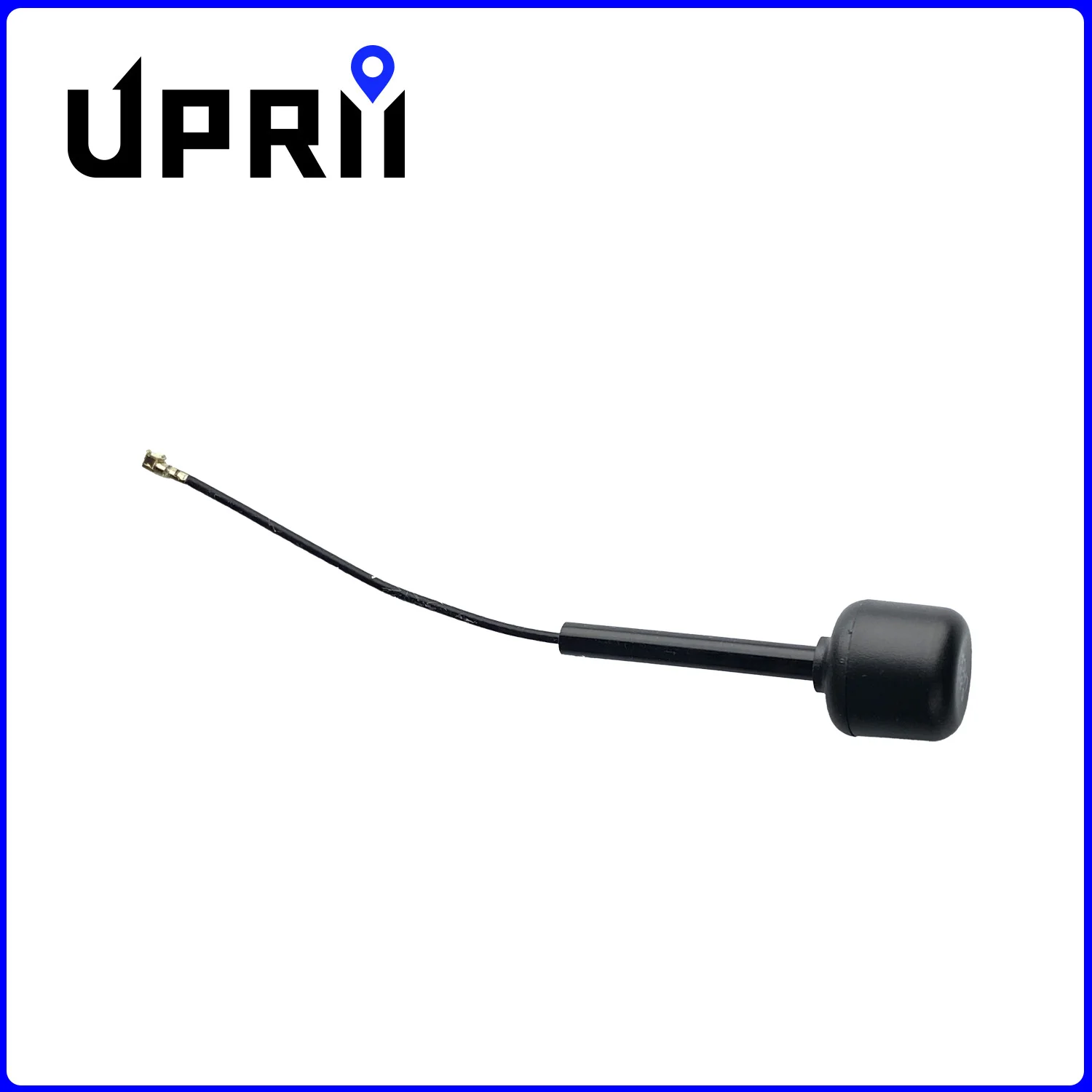 Lot de 5 antennes FPV 5.8G IPEX RHCP LHCP, différentes longueurs, sur fond blanc.