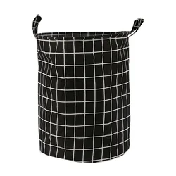 Enhanced Collapsible Laundry and Storage Basket - Large, Foldable, Waterproof Organizer (Black)