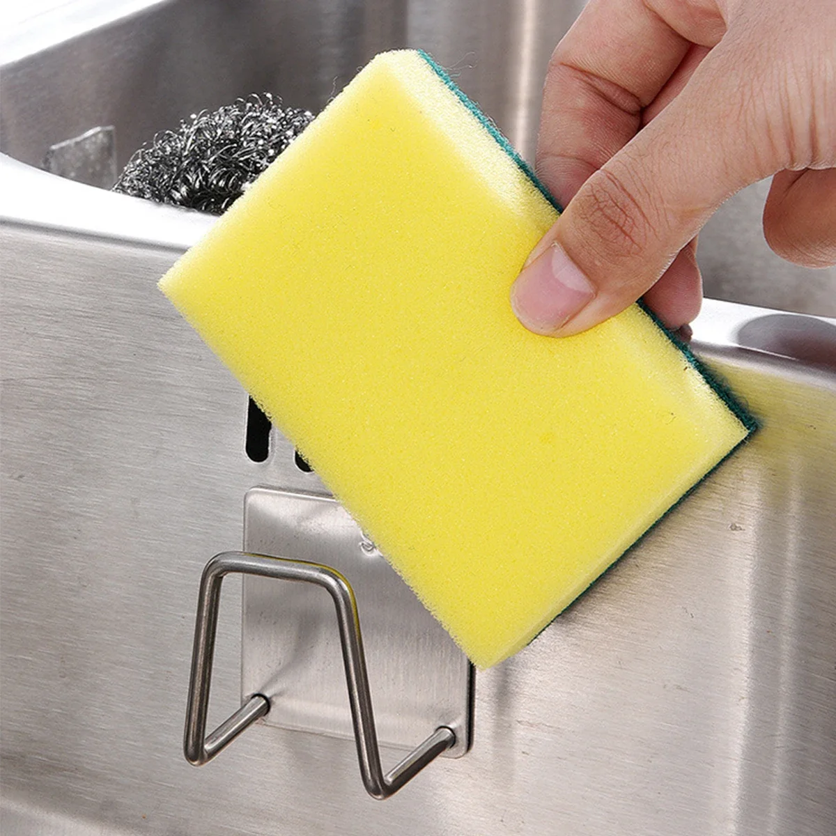 Sink Organizer Stainless Steel Holder 3