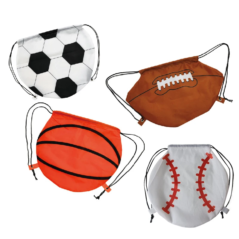 210DPolyesterBasketballDrawstringBagsShoulderBackpackSoccer