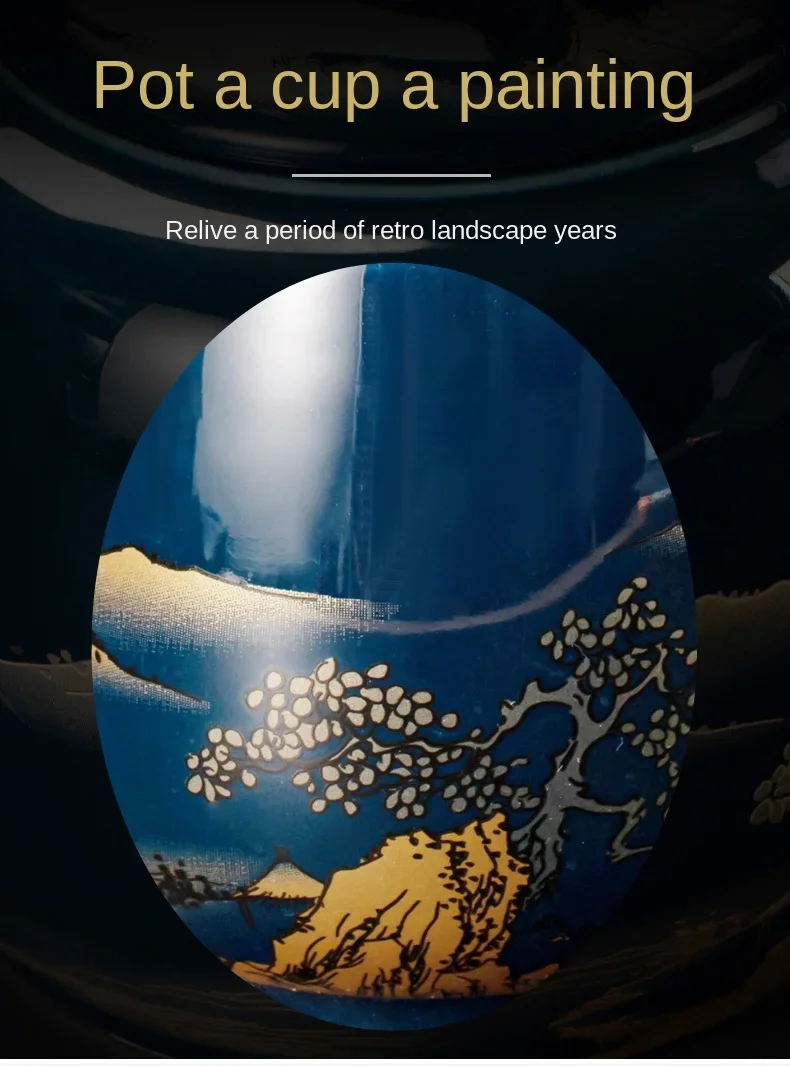 Elegant 180ml Japanese Ceramic Tea Mug