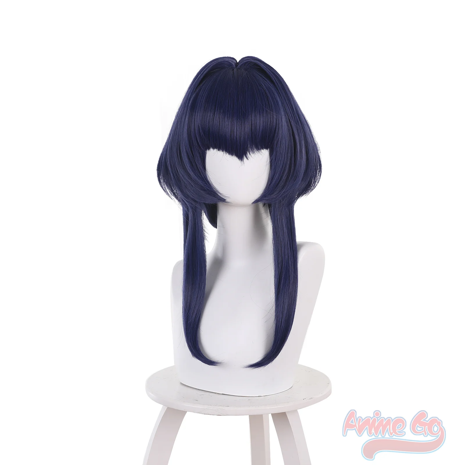 Game Genshin Impact Candace Cosplay Wig Blue Purple Mixed Hair Prop C03121 purple cosplay wig for oshi no ko anime ai hoshino purple cosplay wig