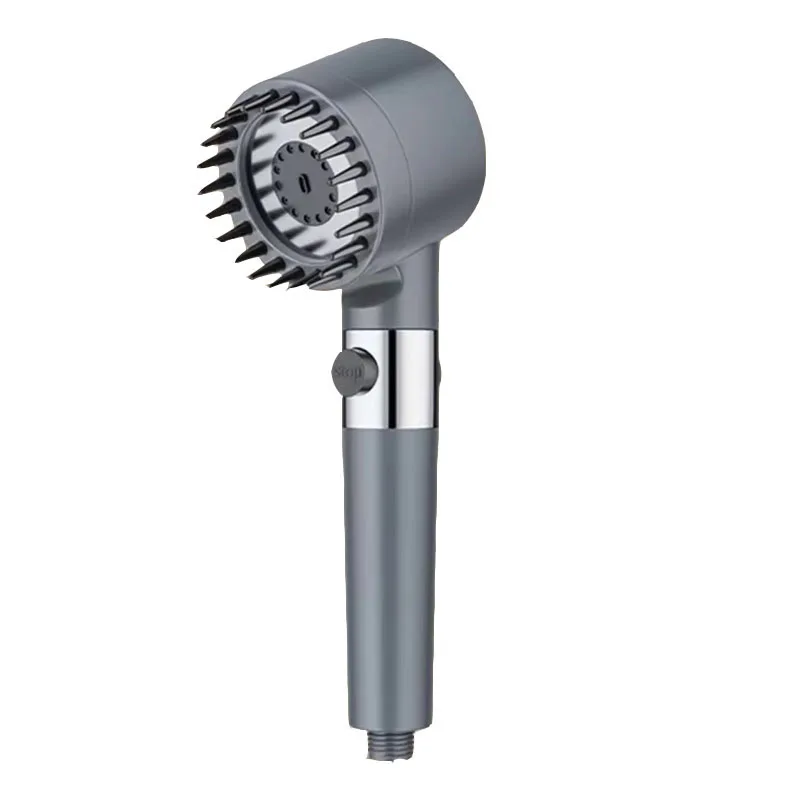 Grey shower head