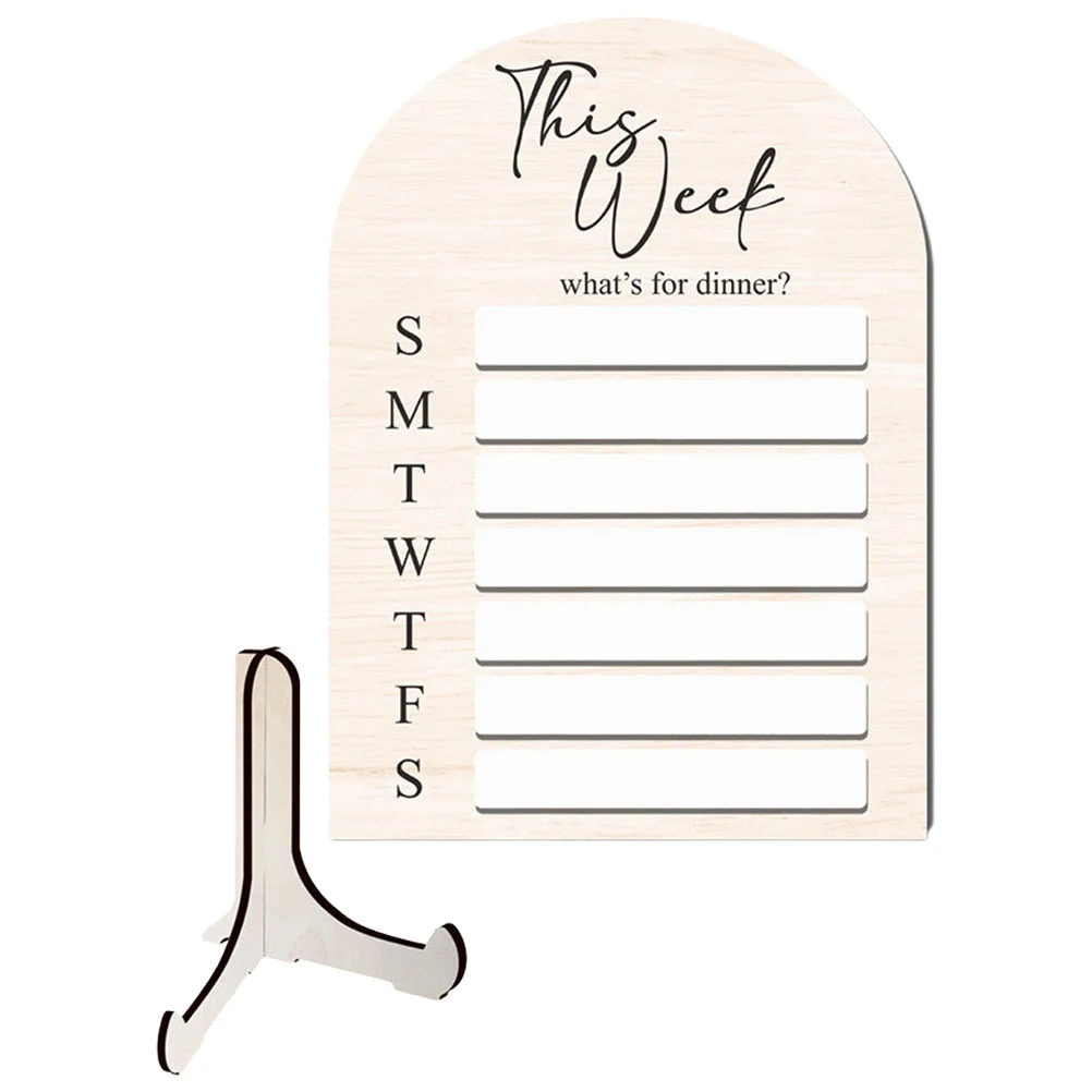 

Menu Message Board Household Schedule Dry Erase Weekly Meal Refrigerator Boards Magnet Home Fridge Ornaments Multipurpose