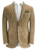 Men Autumn Winter Wick Cotton Slim Fit Suit Blazer Business Work Coat Notch Lapel Jacket Outwear Casual Fashion Brown Jacket 2