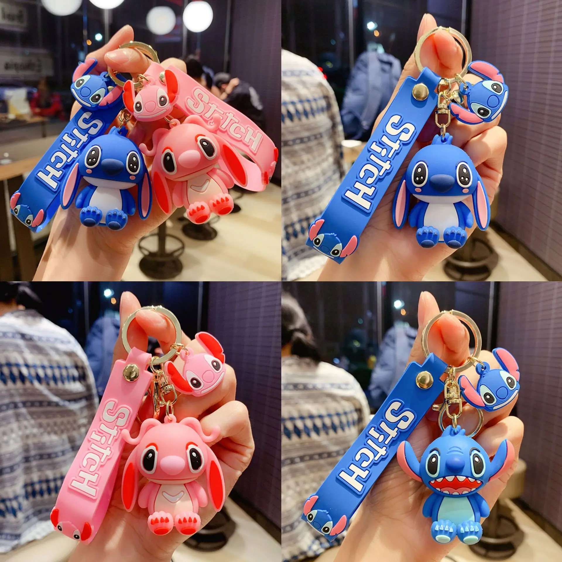 Duck Action Figure Hanging Ornaments Women's Bag Key Chain