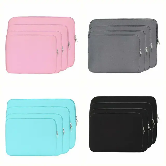 Soft Laptop Bag for Macbook air Pro Retina 11 13 14 15 Sleeve Case Cover For xiaomi Dell Lenovo Notebook Computer Laptop 4
