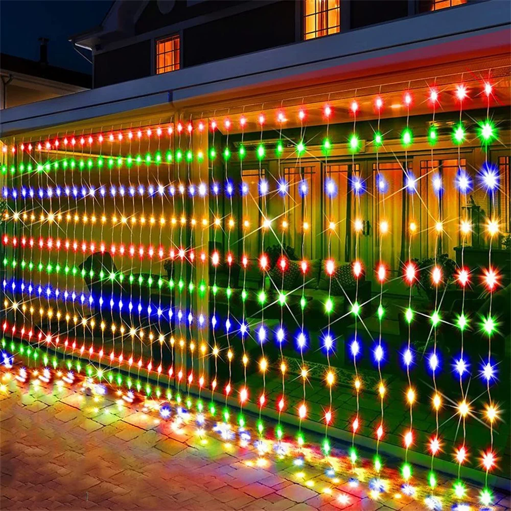 리모컨 요정 조명 USB 커튼 LED 스트링 조명 이드 무바라크 침실 웨딩 발렌타인데이 라마단 홈 데코레이션 2026 이미지 3