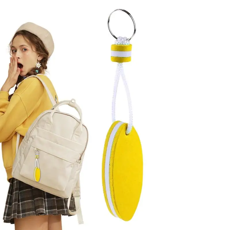 

Buoy Keychain Float Float Buoy Boat Key Ring Durable Beach Floating Keychain Waterproof Foam Rescue Tube Water Key Chain For