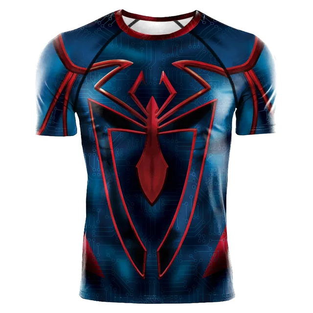 Spider Man Kids T-Shirts Clothes Fashion Children's Clothing Boys Tshirts Girls Tops 3D Heroes Print TShirt Summer Boy Tees 3