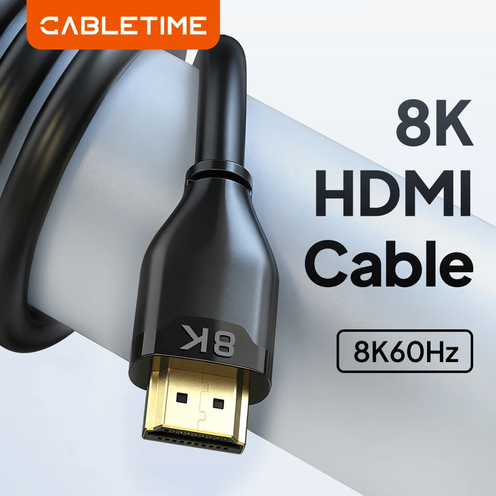 Ultra High-Speed 8K HDMI Cable - 48Gbps for Enhanced Video Quality