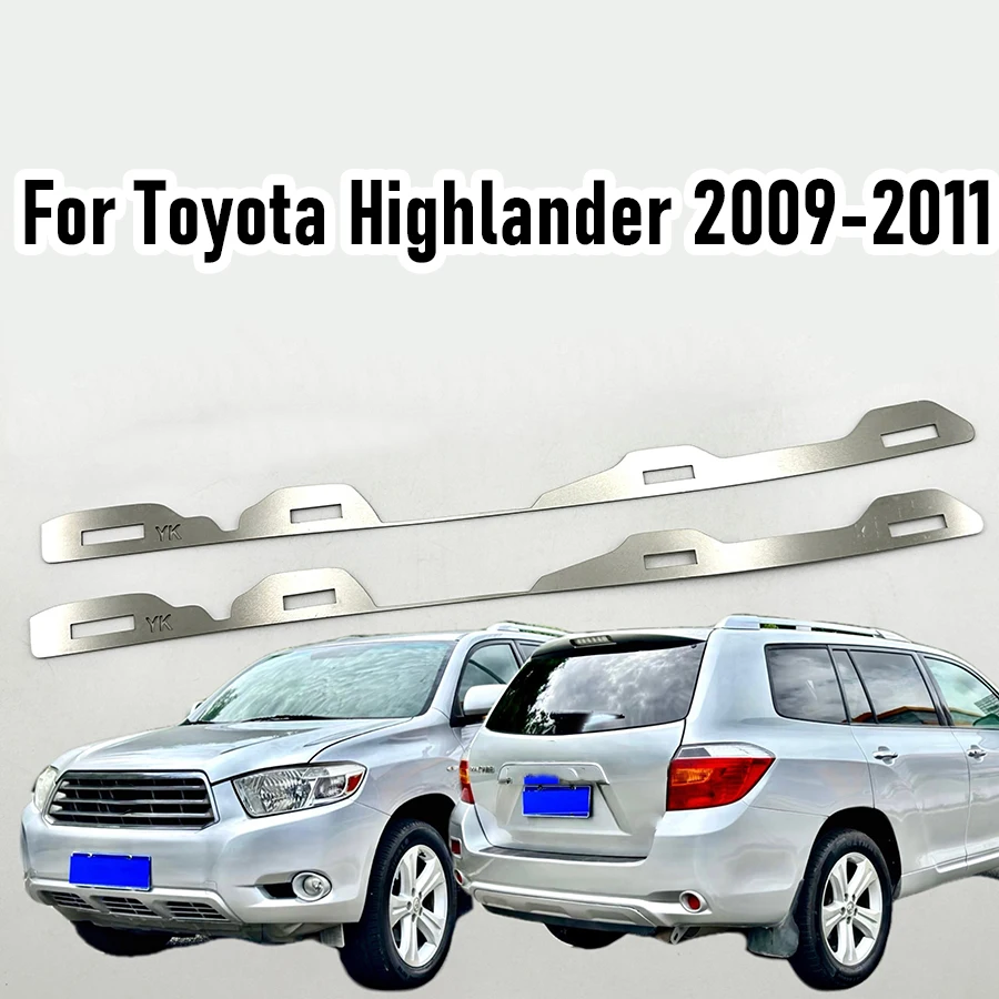 Wooeight 2Pcs 프론트 범퍼 수리 키트(Toyota Highlander 2009..