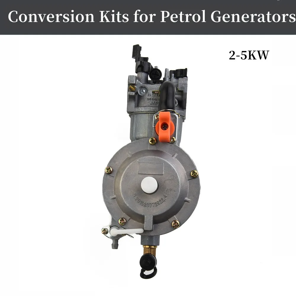 

Conversion Kits For Petrol Generators 2-5KW To Use Methane CNG/Propane LPG Gas Zero Pressure Regulator And A Gas Carburetor Kit