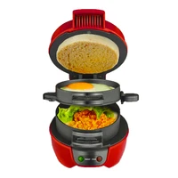 Portable Burger Sandwich Omelette Toaster Maker Breakfast Sandwich Hamburger Maker with Egg Cooker Ring Non Stick for Pancakes 1