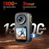 4K/30FPS Sports Camera Dual Screen WiFi Action Camera 6-Axis Anti-Shake APP Remote Control Built-in Battery for Surfing Diving 5
