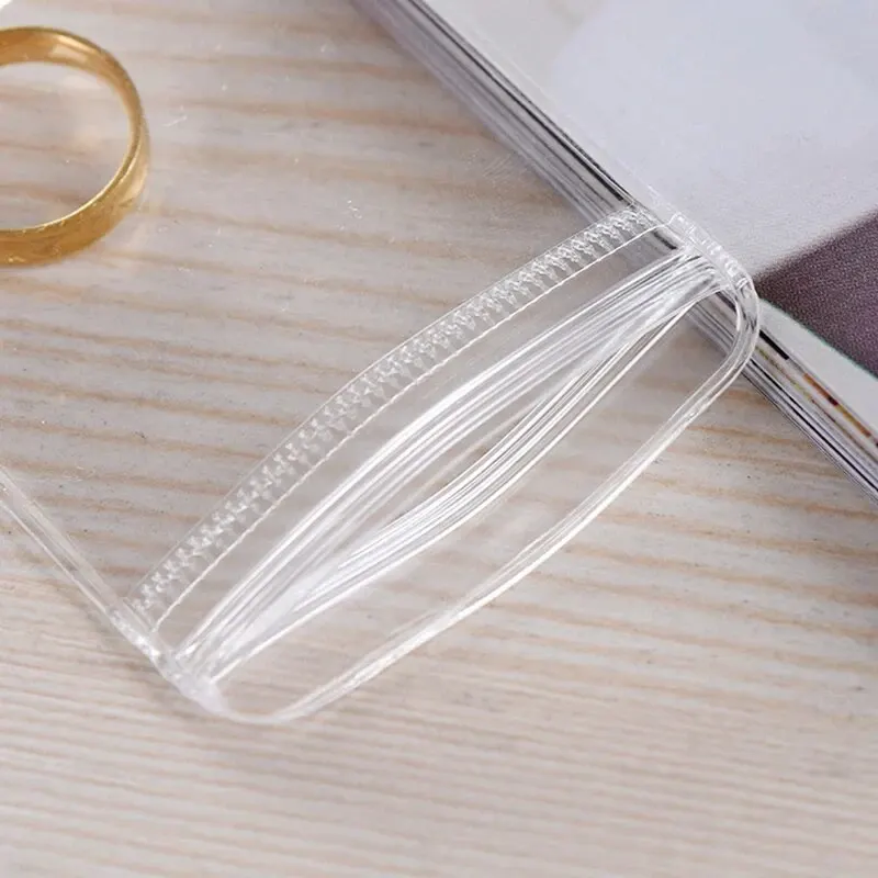 PVC Self Sealing Jewelry Bag Thick Necklace Bracelet Ziplock Bag Ring Storage Holder Storage Anti-oxidation 100 PCS storage bag puzzle storage bag wallet storage bag