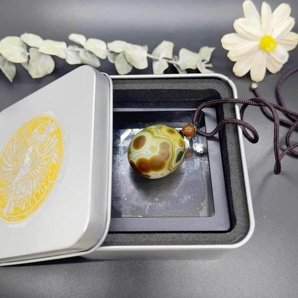 순수 천연 컬러 꽃 마노 DIY 목걸이, 홈 데코, 소원 마노, 희귀 주얼리 펜던트, 천연 미네랄 거친 돌