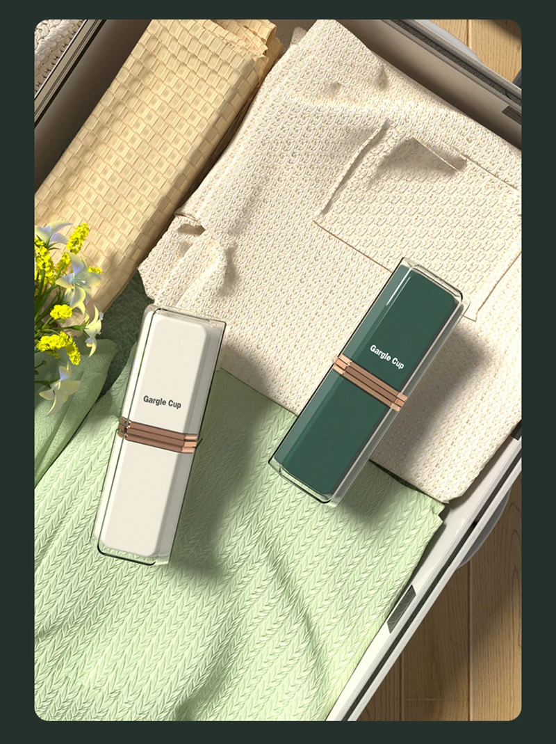 Portable Travel Toothbrush And Toothpaste Storage Cup Holder_voghion.com