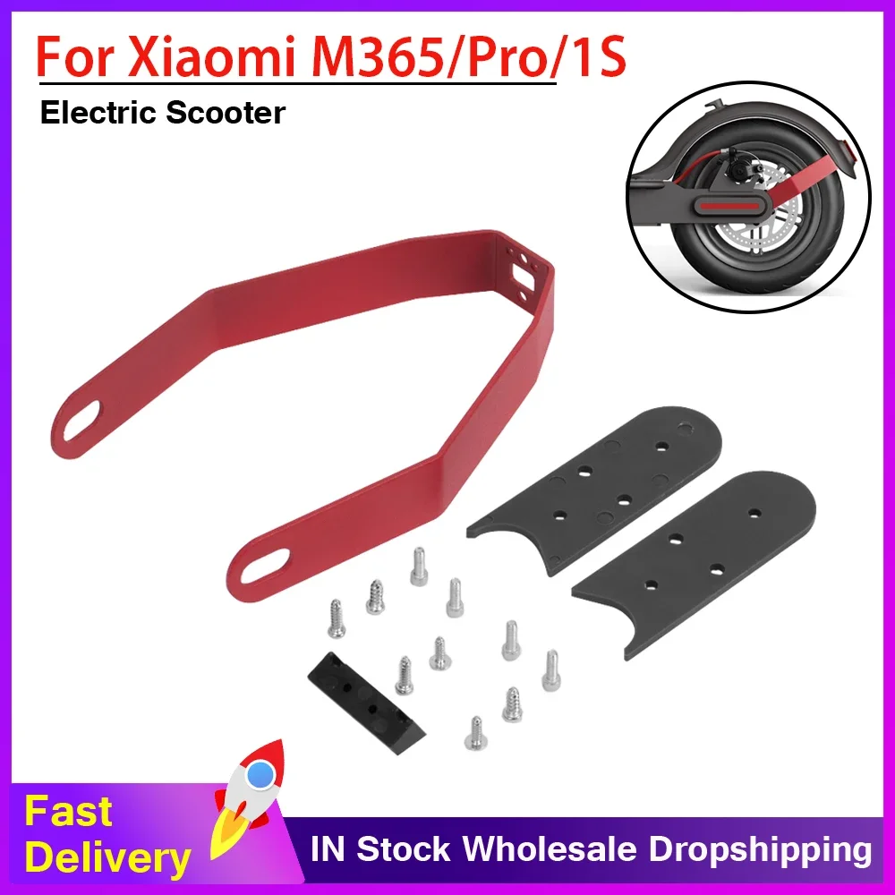 Staffa In Metallo Con Supporto Per Parafango Posteriore Gap Cover Pad Per Xiaomi M365 Pro Pro 2 Scooter Elettrico 8.5/10 Pollici Parti Della Ruota Del