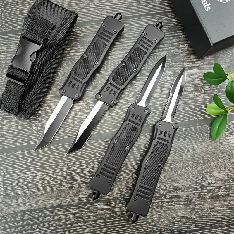 Description Picture 3 of itemHigh Quality Folding Knife 440C Blade Zinc Alloy Handle Pocketknife Outdoor Survival Camping Hiking Fishing Hunting Knives