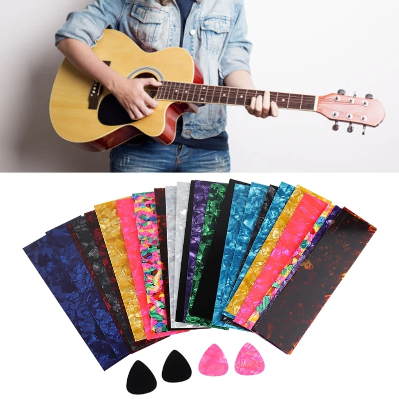 

25Pcs Guitar Pick Sheets DIY Pick Guitar Pick Strips Three Thickness Mixed Drop Shipping