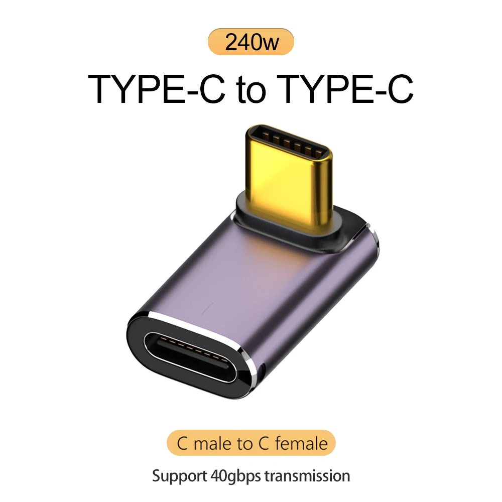 ตัวเลือกสินค้า อะแดปเตอร์ชาร์จเร็ว Type-C OTG รองรับ USB4.0 40Gbps