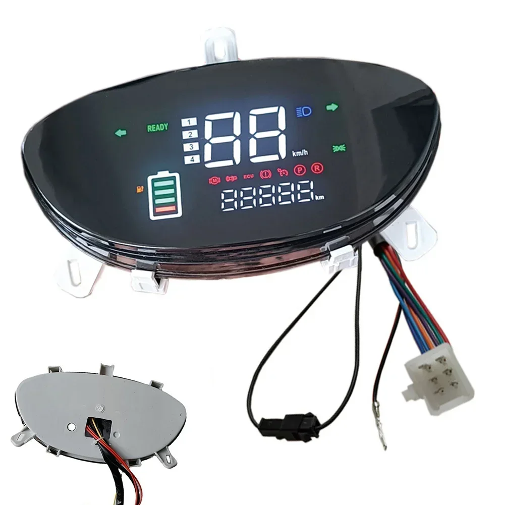 LCD Display Motor Speedmeter Ebikes Scooters Electric Bike Scooter Part Easy Installation Supports 48 72V 1x Display