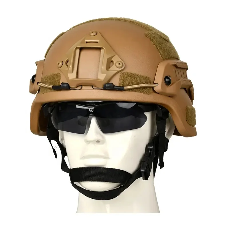 

MICH Aramid Michelle Helmet Ballistic Helmet Easy Suspension GA2 Class Helmet NIJ IIIA