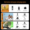 4K WiFi Action Camera，360 Degree Panoramic Thumb Sport Camera，Motorcycle Riding Stabilization Bodycam Wearable Video Camera 4