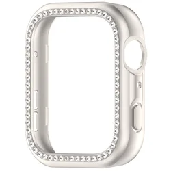Shiny Diamond Bling Protective Cover for Women - Hard PC Bumper Frame for Smartwatches (Star)