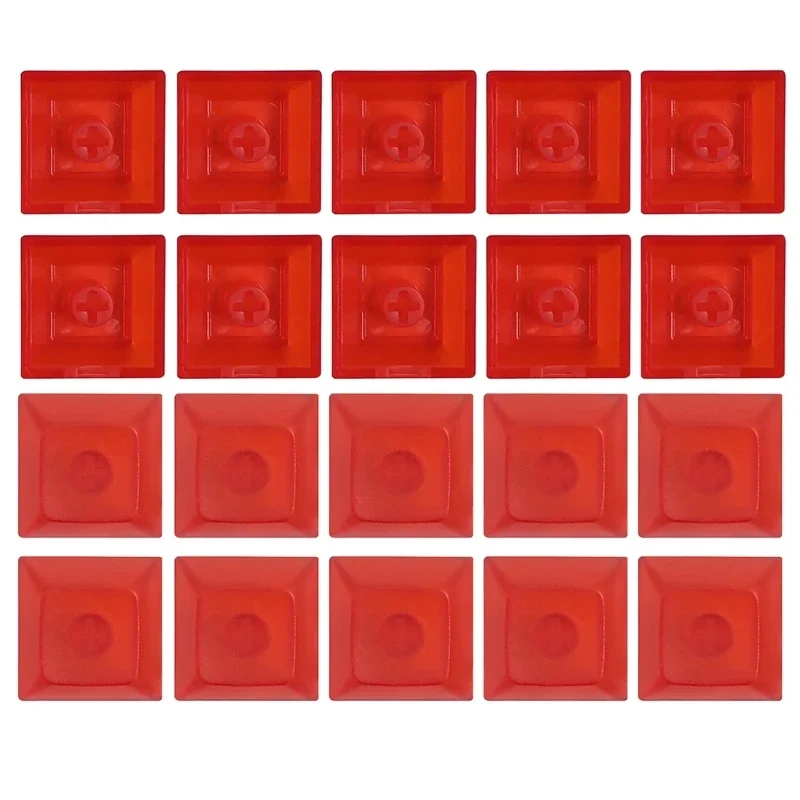 20PCS DSA Keycaps 두꺼운 PBT DSA 1U 높이 Keycap 세트 빈 성격 보충 Keycaps